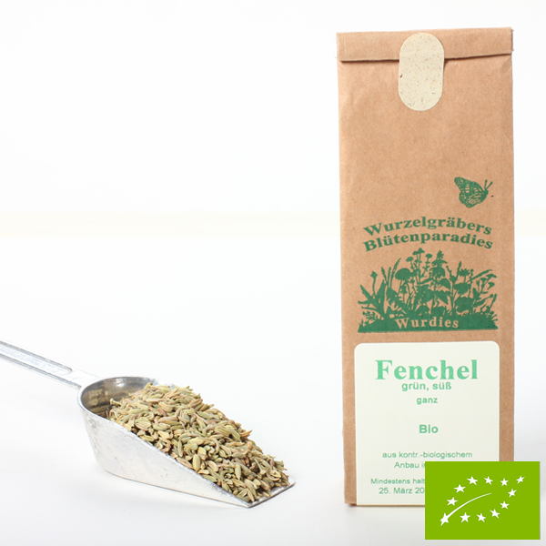 BIO Fenchel grün, süß, ganze Früchte